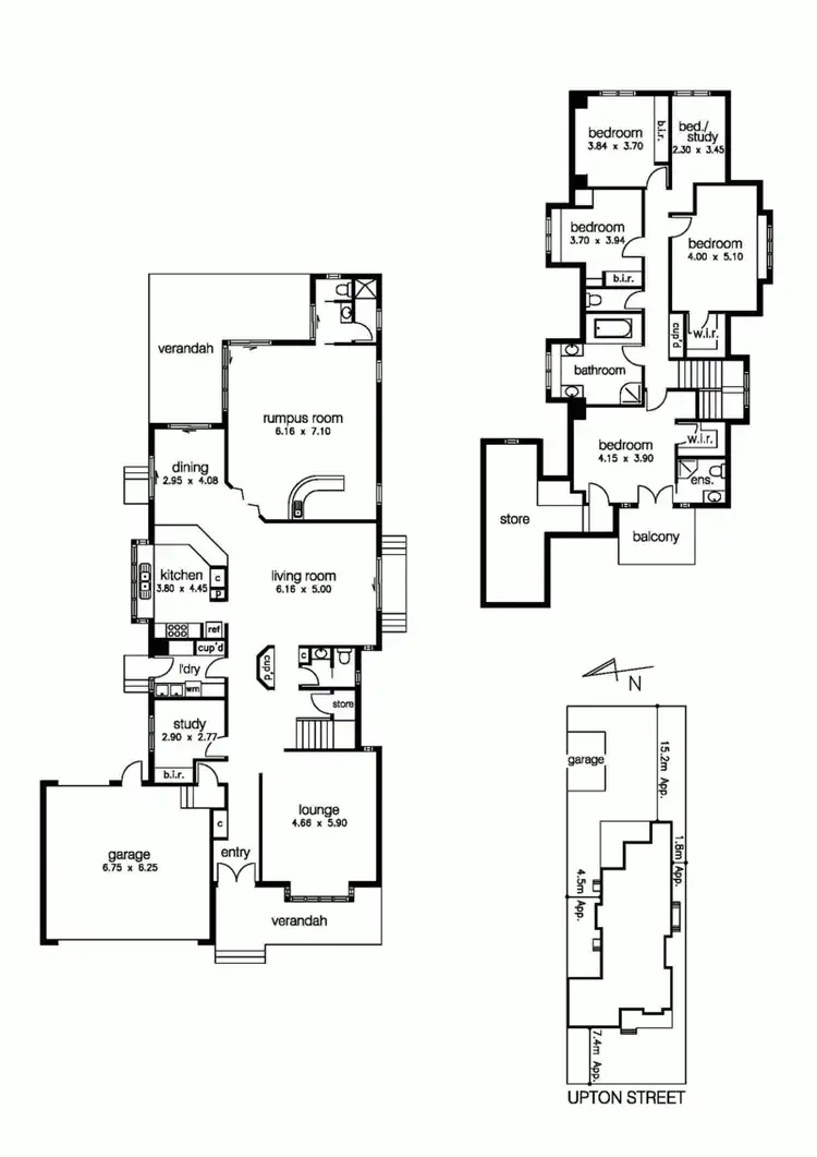 Floorplan of Homely house listing, 62 Upton Street, Altona VIC 3018