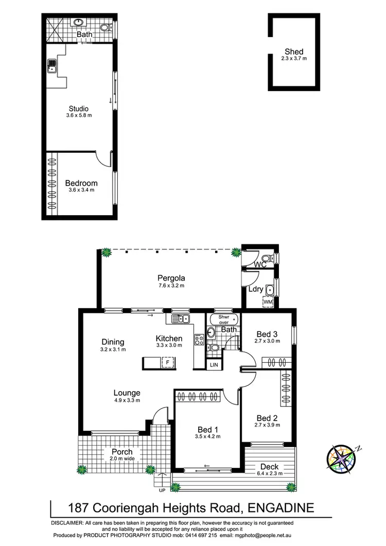 Floorplan of Homely house listing, 187 Cooriengah Heights Road, Engadine NSW 2233