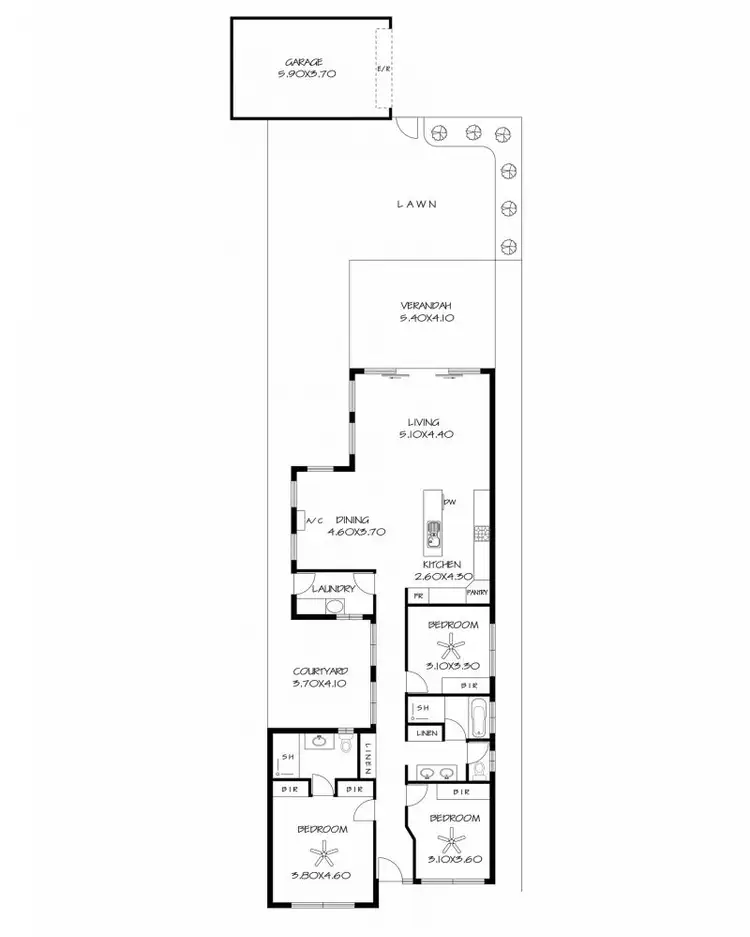 Floorplan of Homely house listing, 29 Allambee Avenue, Edwardstown SA 5039