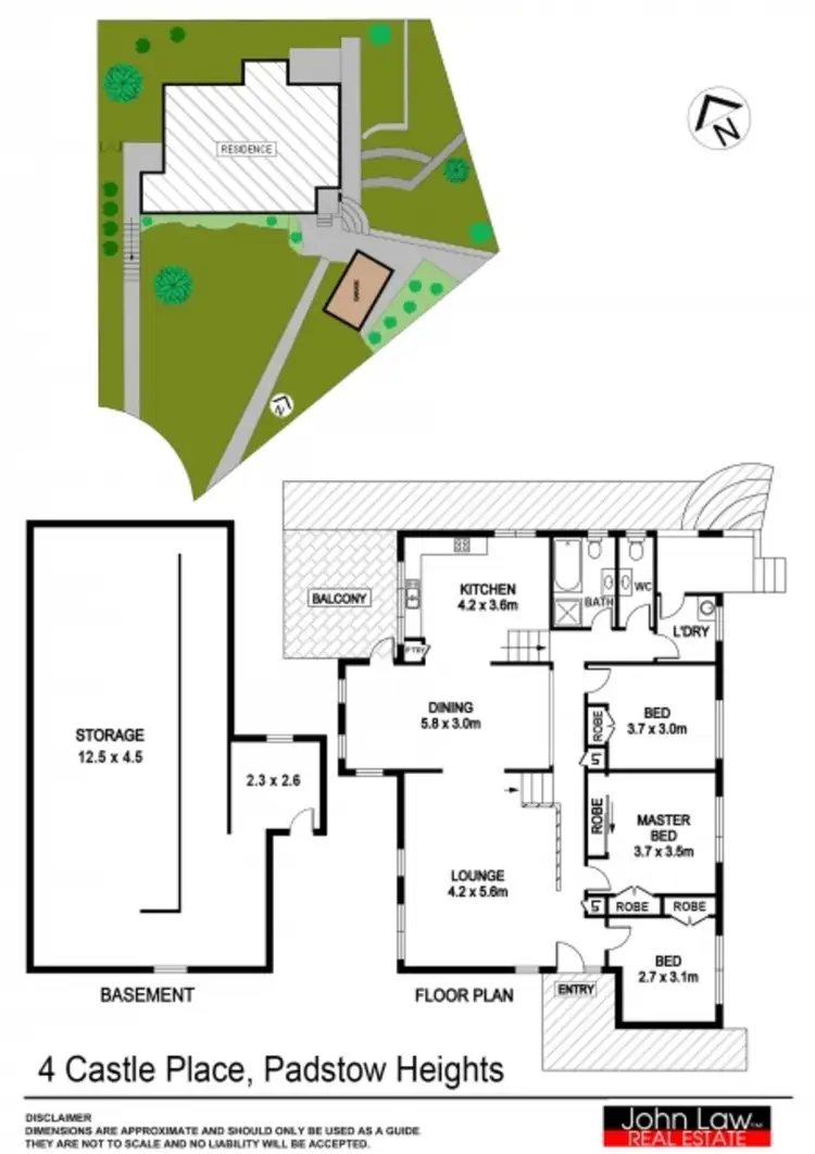 Floorplan of Homely house listing, 4 CASTLE PLACE, Padstow Heights NSW 2211