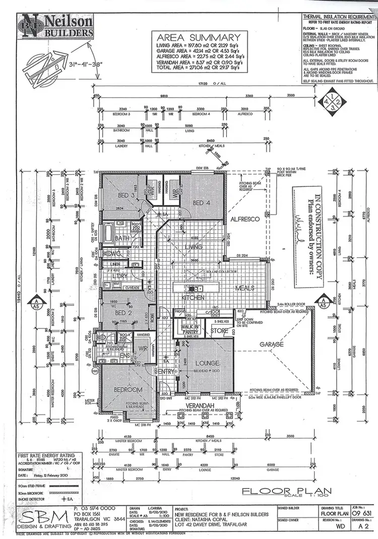 Floorplan of Homely house listing, 29 Davey Drive, Trafalgar VIC 3824