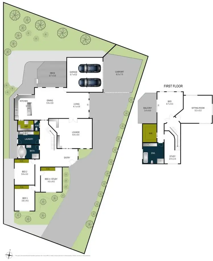 Floorplan of Homely house listing, 12 Dylan Place, Leopold VIC 3224