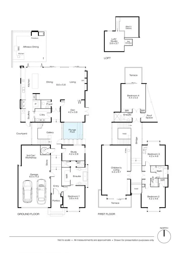 Floorplan of Homely house listing, 22 William Street, Cottesloe WA 6011