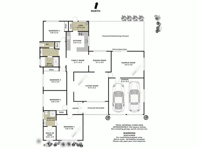 Floorplan of Homely house listing, Address available on request
