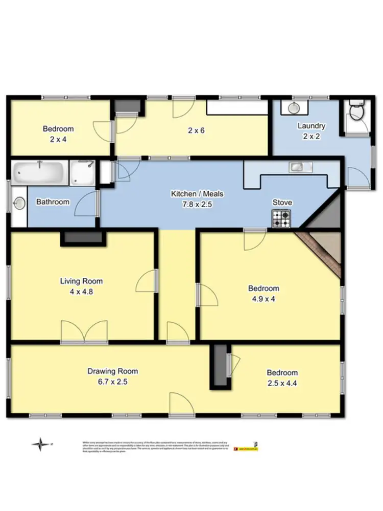 Floorplan of Homely house listing, 1 Old Tuxion Road, Apollo Bay VIC 3233