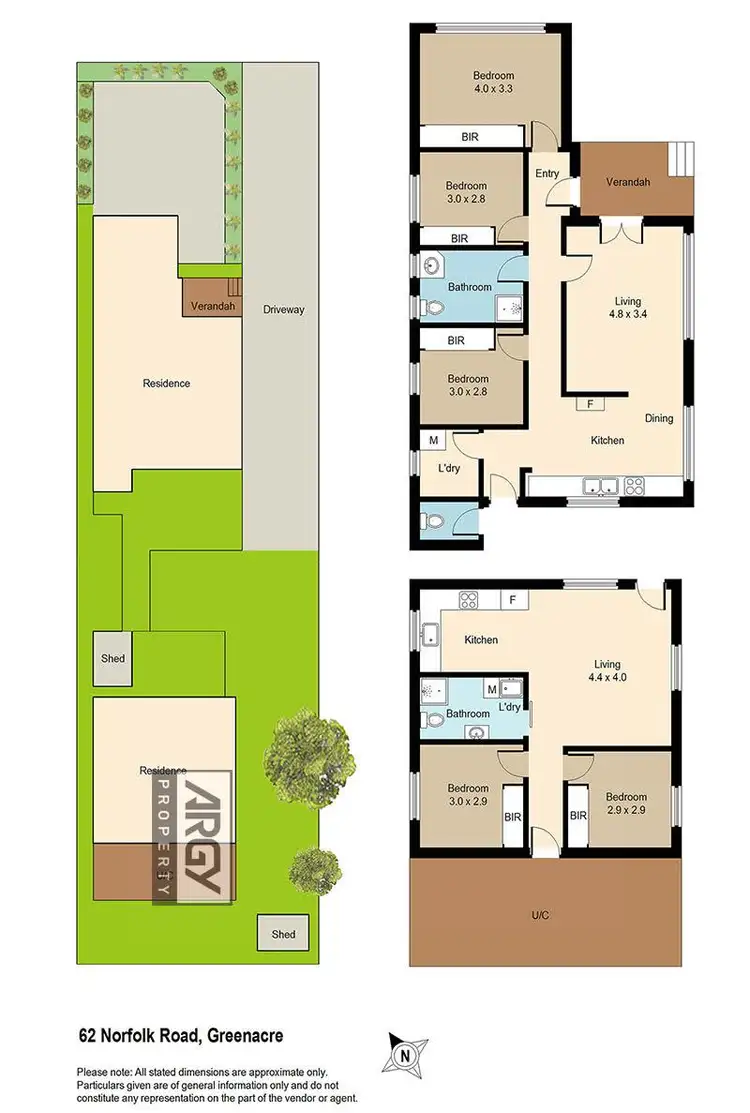 Floorplan of Homely house listing, 62 Norfolk Road, Greenacre NSW 2190