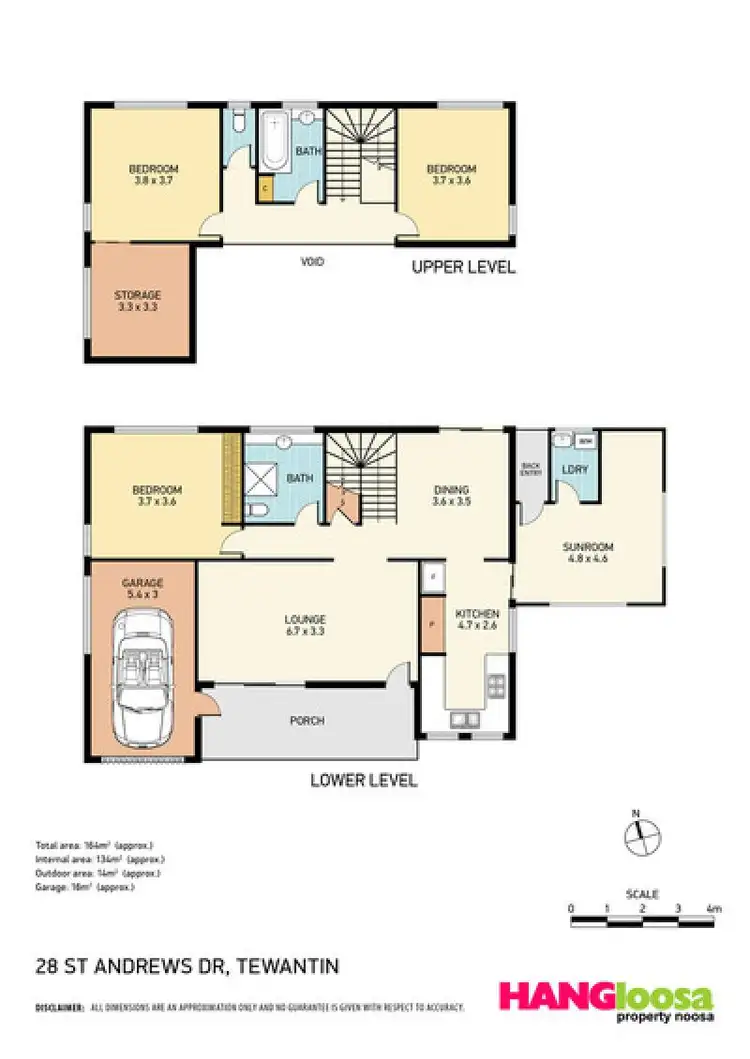 Floorplan of Homely house listing, 28 St Andrews Drive, Tewantin QLD 4565
