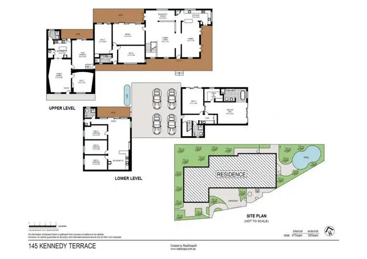 Floorplan of Homely house listing, 145 Kennedy Terrace, Paddington QLD 4064