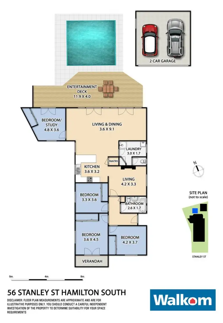 Floorplan of Homely house listing, 56 Stanley Street, Hamilton South NSW 2303