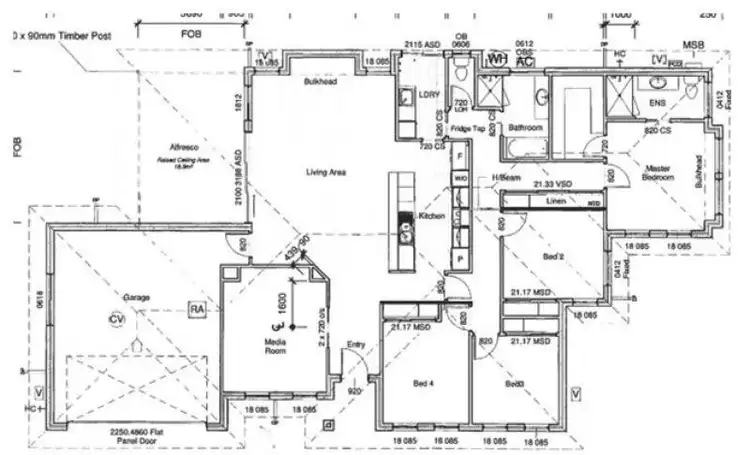 Floorplan of Homely house listing, 2 Parker Place, Chinchilla QLD 4413