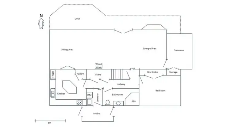 Floorplan of Homely house listing, 199 Pelverata Road, Sandfly TAS 7150