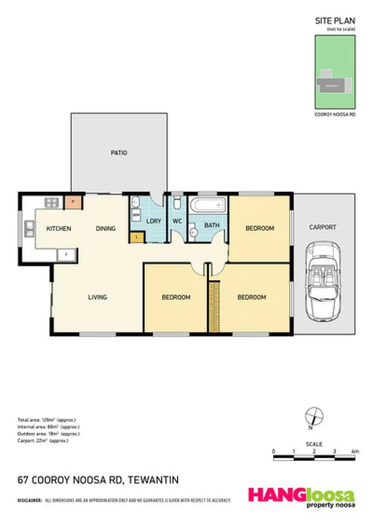Floorplan of Homely house listing, 67 Cooroy Noosa Road, Tewantin QLD 4565