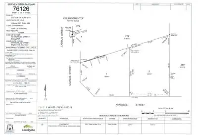 Floorplan of Homely land listing, Lot 1, LOT Lot 1, 53 Cadmus Street, Balcatta WA 6021