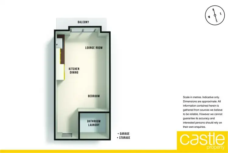 Floorplan of Homely villa listing, 1/92a Young St, Carrington NSW 2294