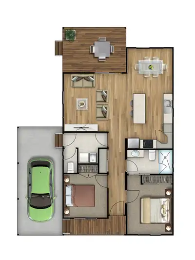 Floorplan of Homely house listing, 17/508 Catherine Crescent, Lavington NSW 2641