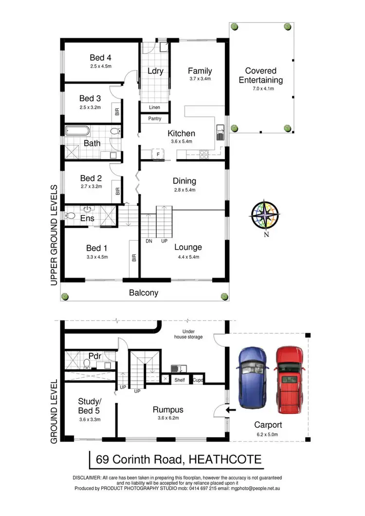 Floorplan of Homely house listing, 69 Corinth Road, Heathcote NSW 2233