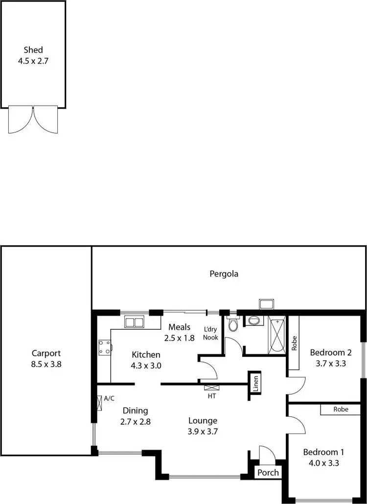 Floorplan of Homely house listing, 175 Hancock Road, Tea Tree Gully SA 5091