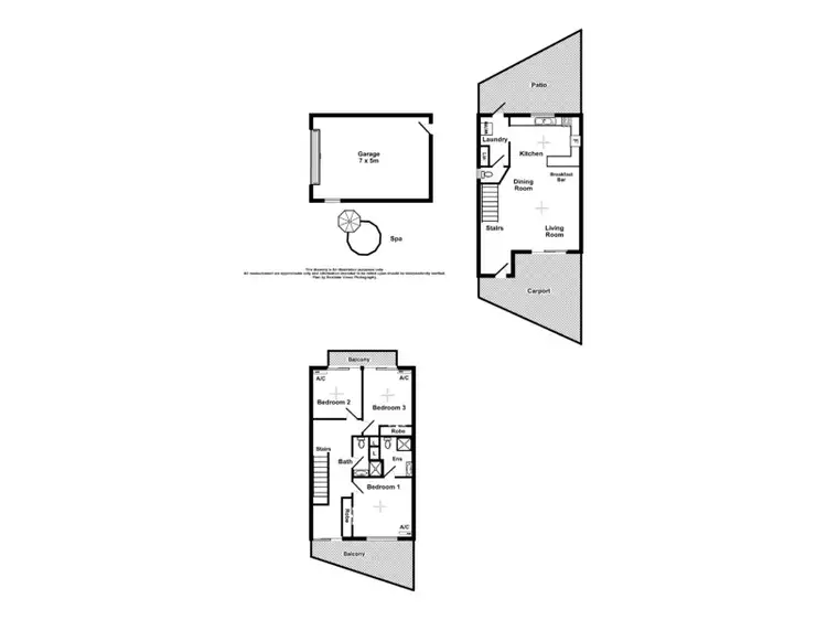 Floorplan of Homely townhouse listing, 1/18 Easther Crescent, Coconut Grove NT 810