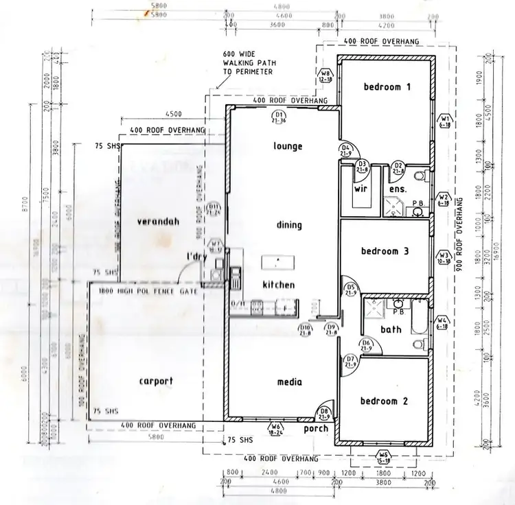 Floorplan of Homely house listing, 48 Hobart Crescent, Johnston NT 832