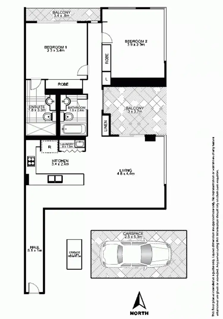 Floorplan of Homely apartment listing, 602/1 Stromboli Strait, Wentworth Point NSW 2127