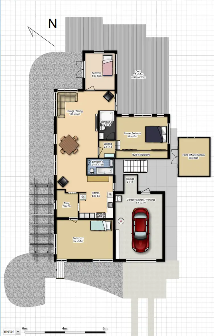 Floorplan of Homely house listing, 41 Forest Way, Frenchs Forest NSW 2086