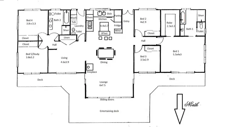 Floorplan of Homely rural property listing, 38 Dora Street, Lisarow NSW 2250