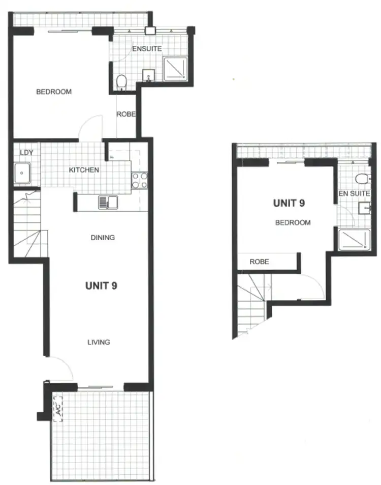 Floorplan of Homely apartment listing, 9/185 First Avenue, Five Dock NSW 2046
