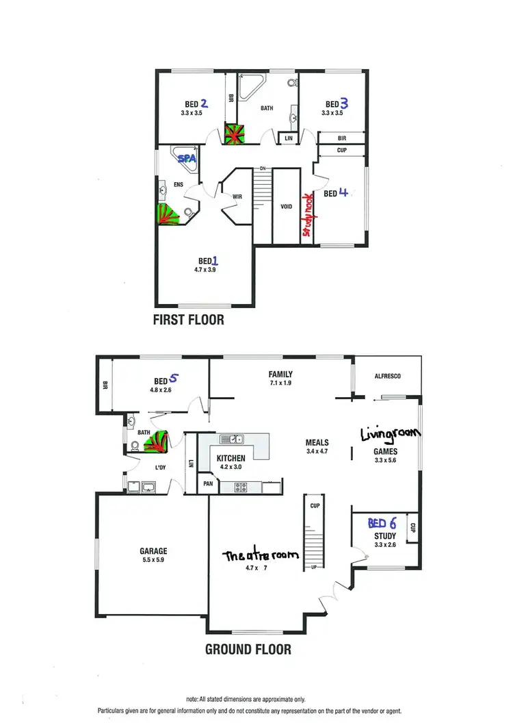 Floorplan of Homely house listing, 203 Woodcroft Drive, Woodcroft NSW 2767