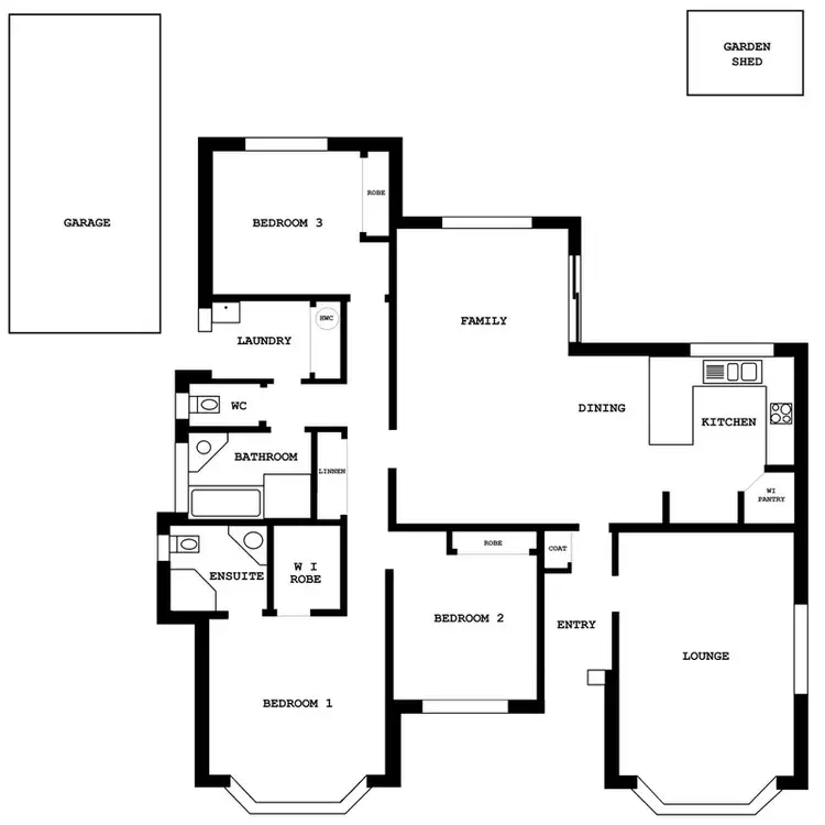 Floorplan of Homely house listing, 76 Marys Hope Road, Rosetta TAS 7010