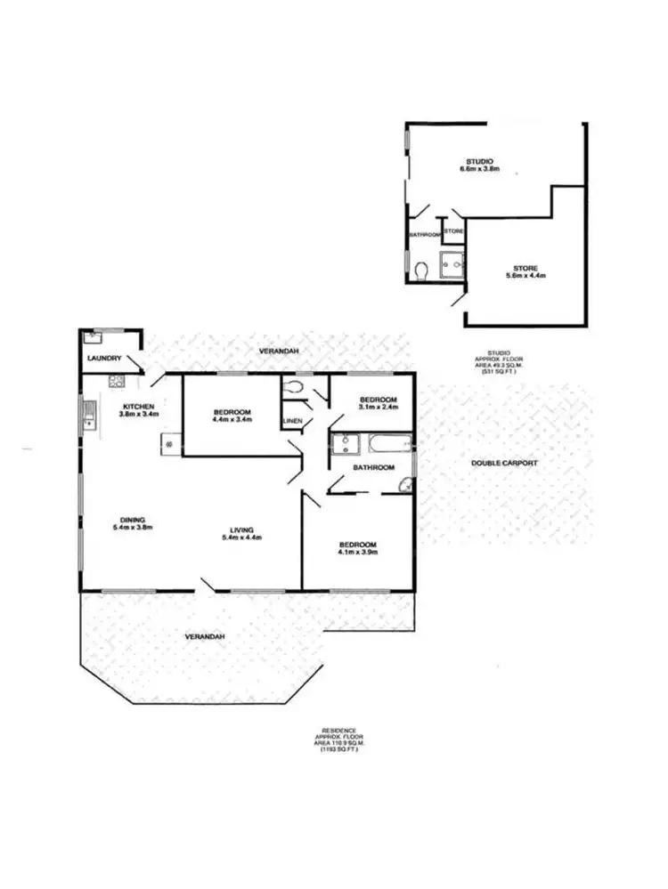 Floorplan of Homely house listing, 13 Beach Road, Margate TAS 7054