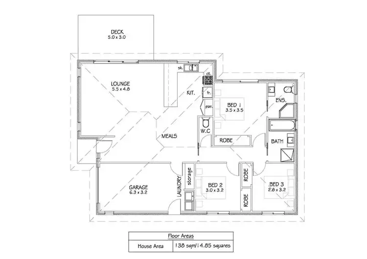 Floorplan of Homely house listing, 67 Mariah Crescent, Oakdowns TAS 7019