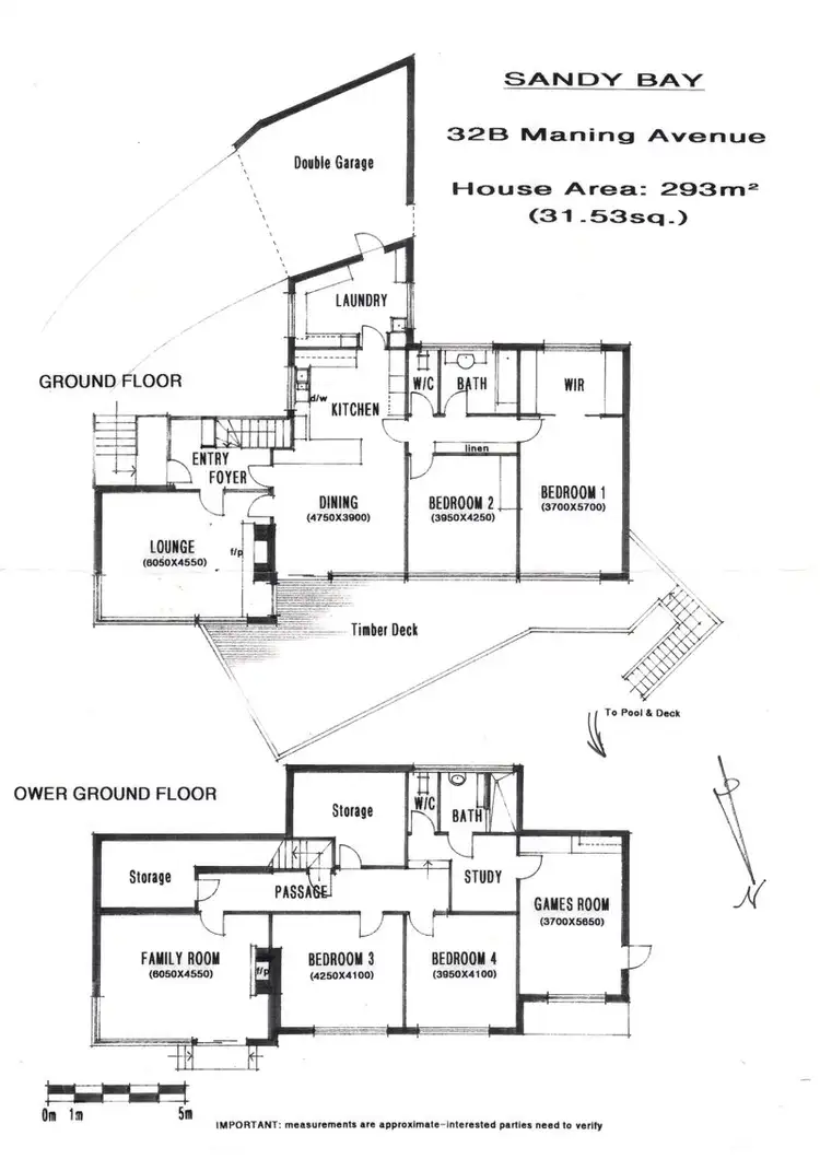 Floorplan of Homely house listing, 32B Maning Avenue, Sandy Bay TAS 7005