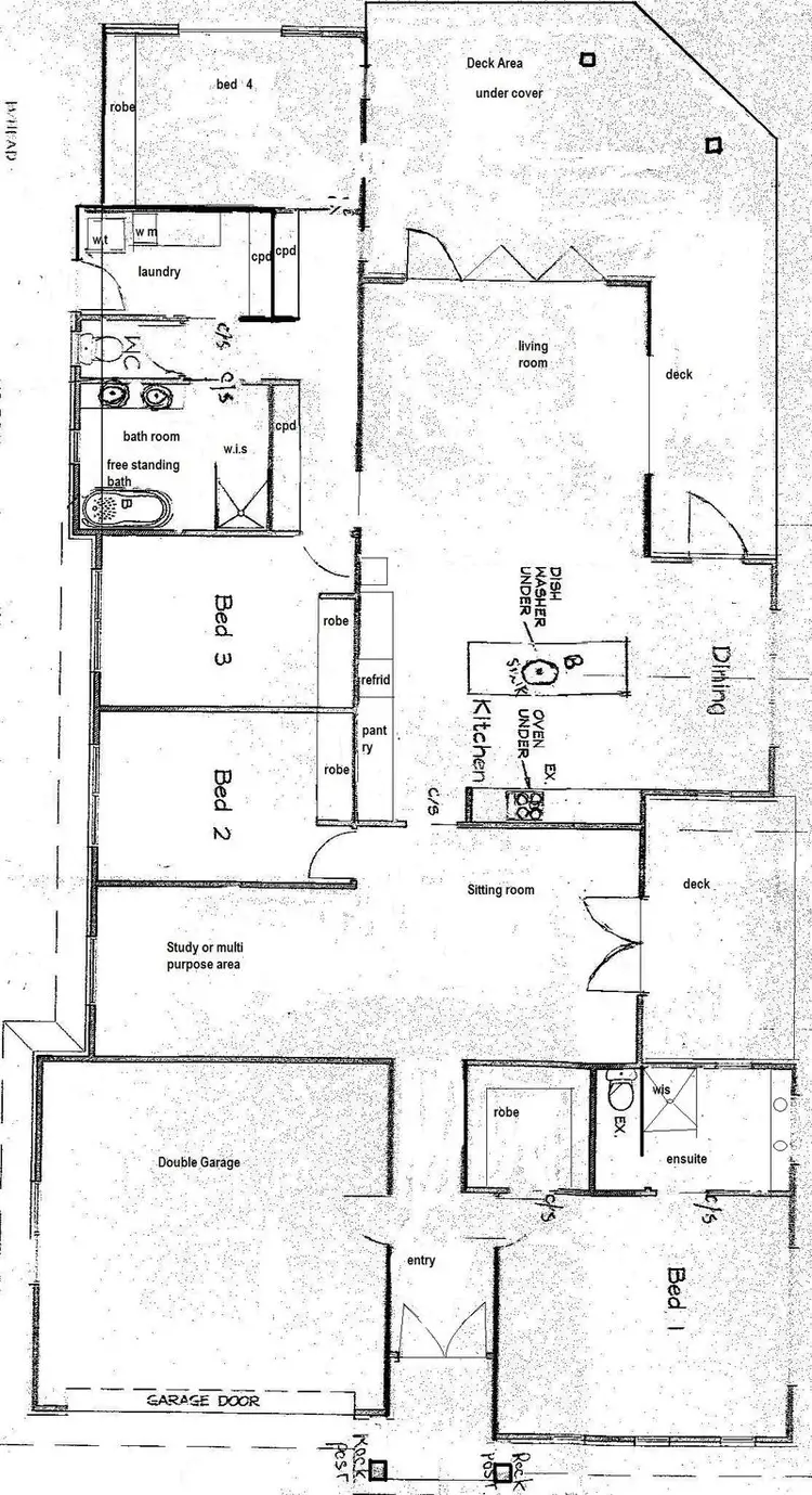 Floorplan of Homely house listing, 132 Shearwater Boulevard, Shearwater TAS 7307