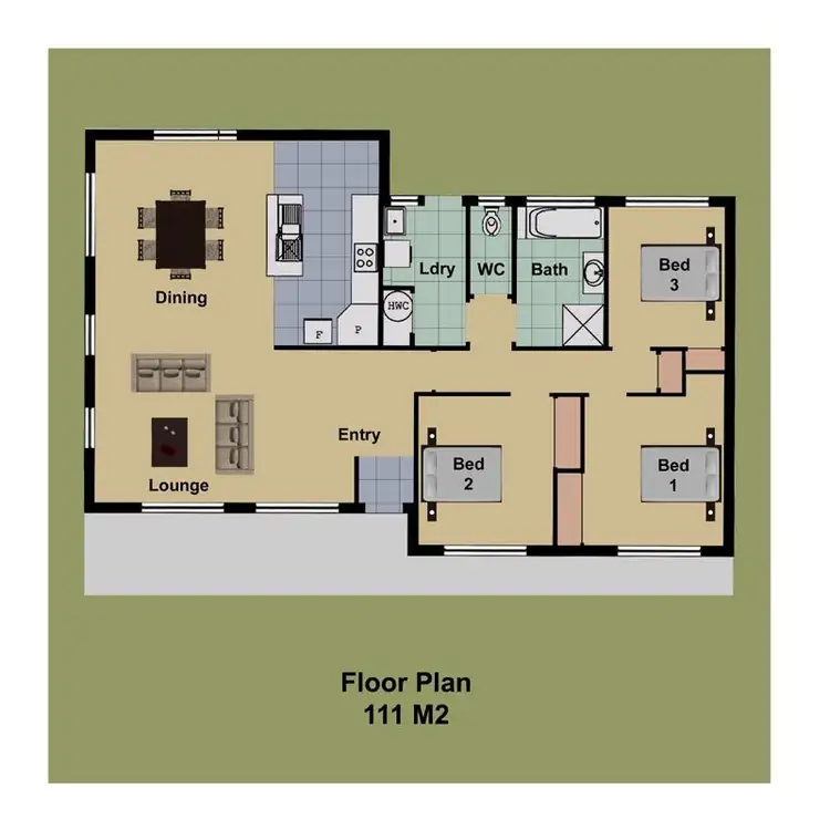 Floorplan of Homely house listing, 65 Cavenor Drive, Oakdowns TAS 7019