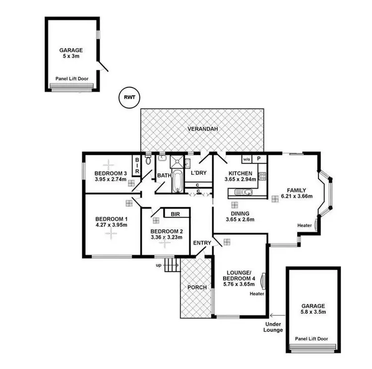 Floorplan of Homely house listing, 13A Tennant Street, Torrens Park SA 5062