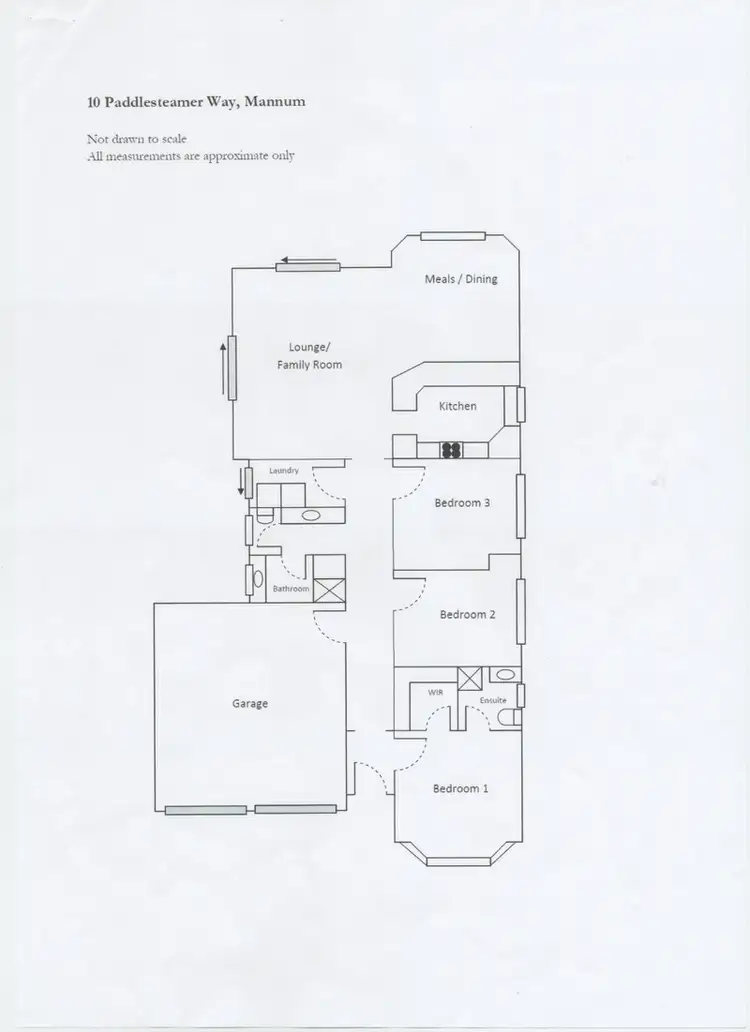 Floorplan of Homely house listing, 10 Paddlesteamer Way, Mannum SA 5238