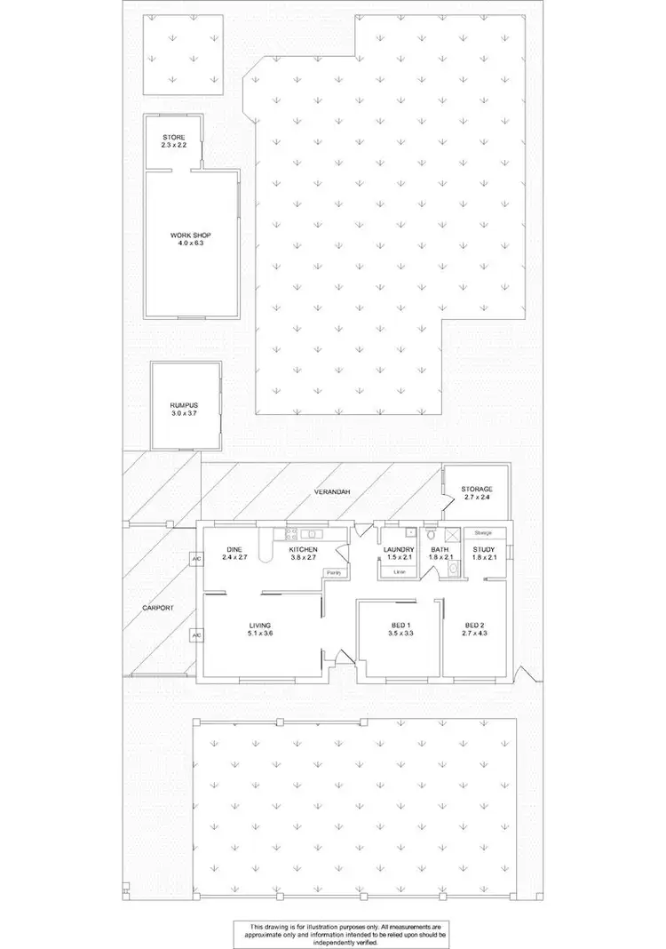 Floorplan of Homely house listing, 4 Scott St, Osborne SA 5017