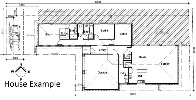 Floorplan of Homely land listing, Lot 45/19 Andrew James Crs, Hope Valley SA 5090