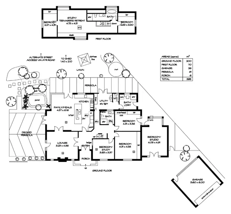 Floorplan of Homely house listing, 5 Newark Road, Torrens Park SA 5062