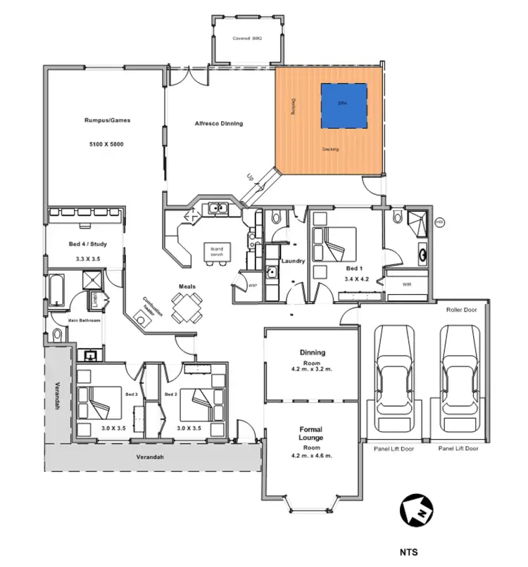 Floorplan of Homely house listing, 2 Blumberg Close, Birdwood SA 5234