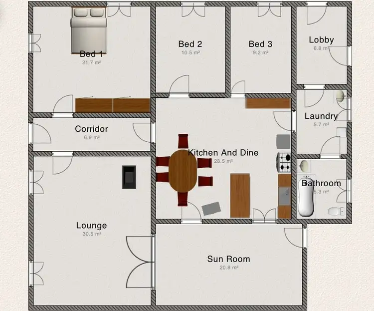 Floorplan of Homely rural property listing, Lot 3 May Road, Bower SA 5374