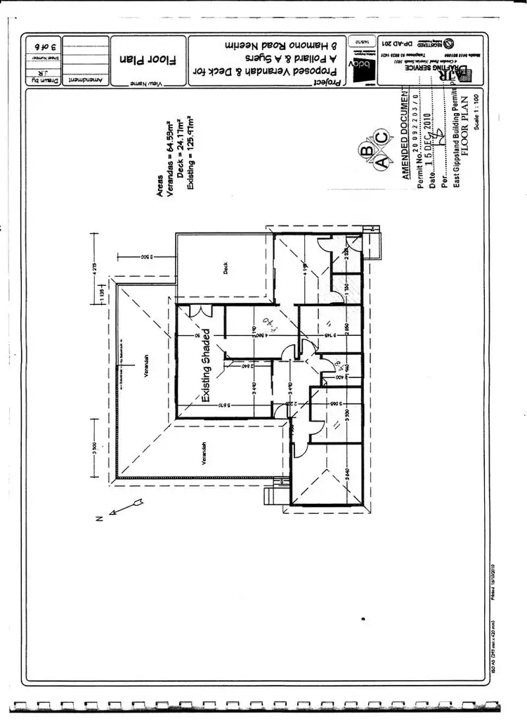 Floorplan of Homely rural property listing, 8 Hamono Road, Neerim VIC 3831