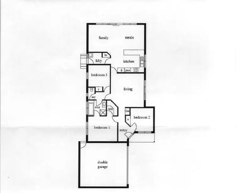 Floorplan of Homely unit listing, 1/4A Berry Road, Bayswater North VIC 3153