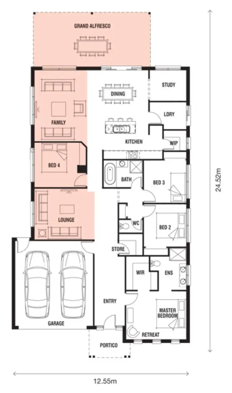 Floorplan of Homely house listing, 29 Wattlehill Grove, St Leonards VIC 3223