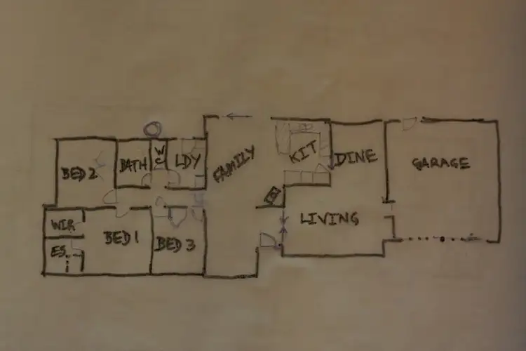 Floorplan of Homely house listing, 27 Wells Rd, Mirboo North VIC 3871