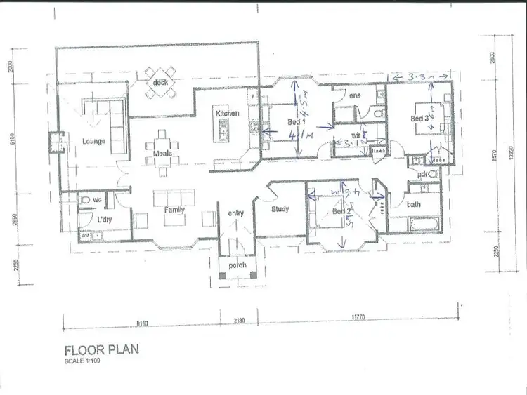 Floorplan of Homely rural property listing, 733 Jacksons Track, Jindivick VIC 3818