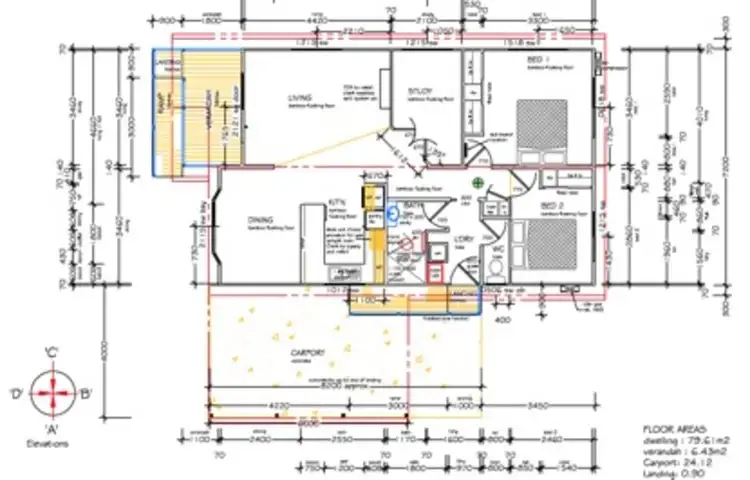 Floorplan of Homely house listing, 69 High St, Lismore VIC 3324