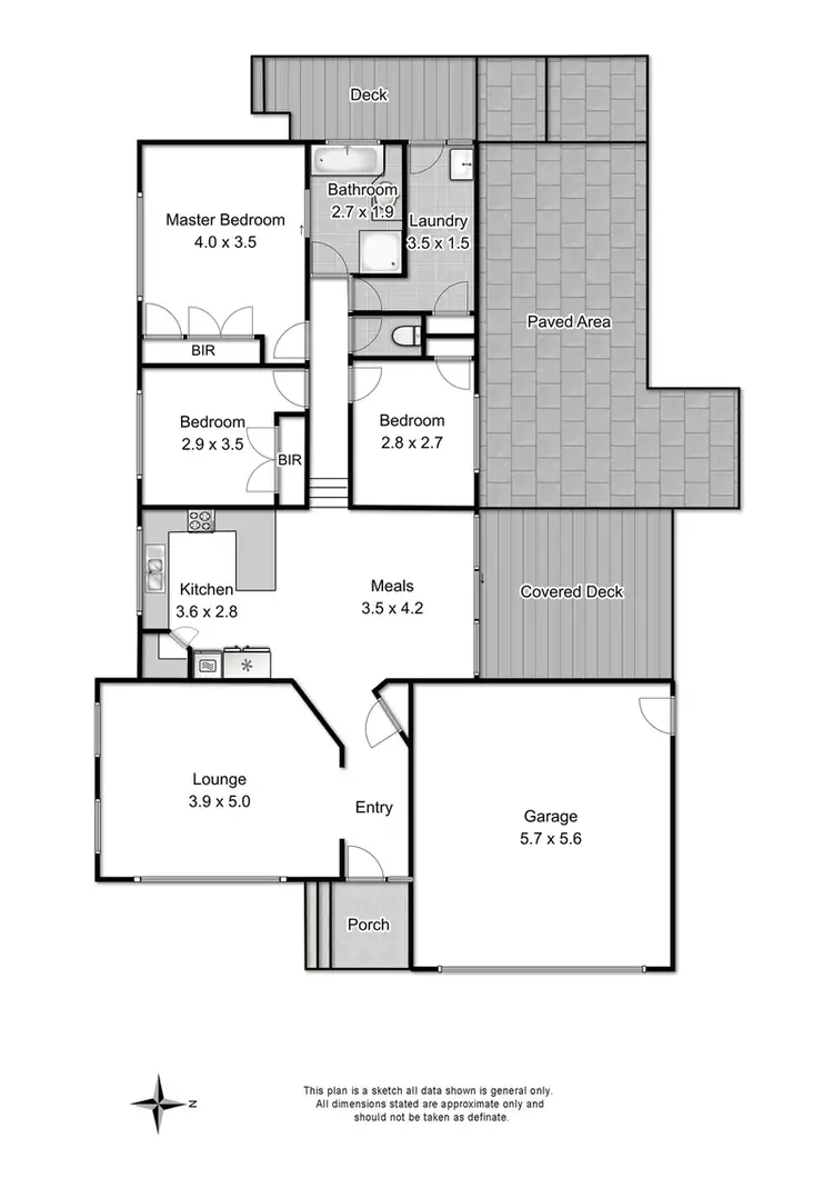 Floorplan of Homely house listing, 11 Jeremic Court, Croydon North VIC 3136