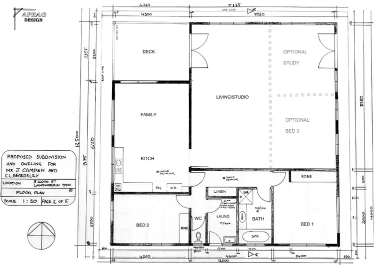 Floorplan of Homely house listing, 8B (A)/8 Lloyd Street, Langwarrin VIC 3910