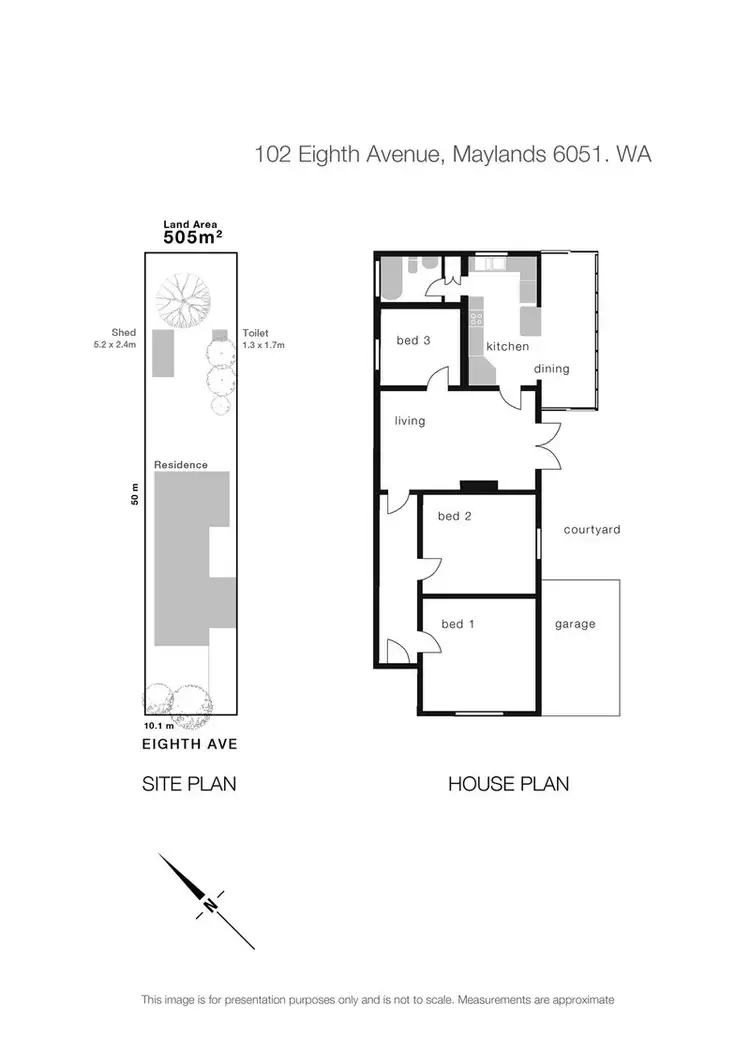 Floorplan of Homely house listing, 102 Eighth Avenue, Maylands WA 6051